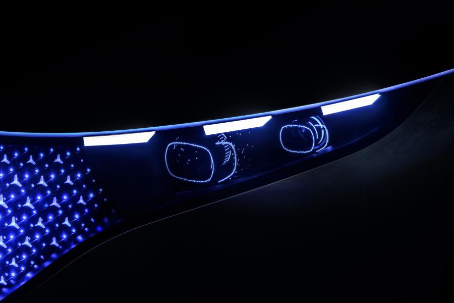 Детали экстерьера Mercedes-Benz Vision EQS 2019 года  (фото 26 из 54)